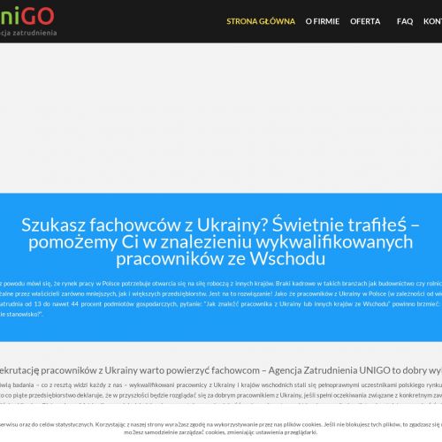 Outsourcing pracowników z ukrainy - Szczecin