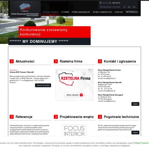 Profesjonalne zarządzanie nieruchomościami - Oborniki