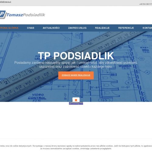 Naprawa spękań w ścianach betonowych w Warszawie