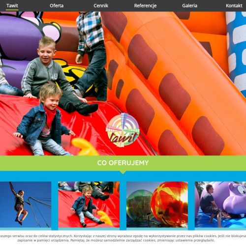 Gliwice - dmuchane zjeżdżalnie dla dzieci