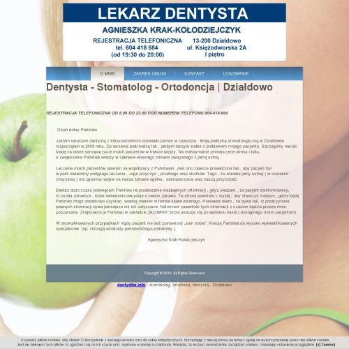 Działdowo - leczenie kanałowe