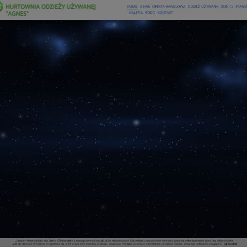 Hurtownia odzieży używanej agnes w Warszawie