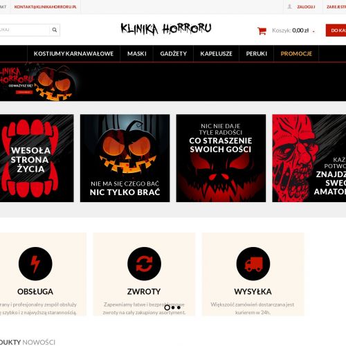 Maska czarownica - Tychy