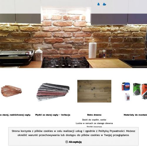 Płytki z cegły dekoracyjne - Warszawa