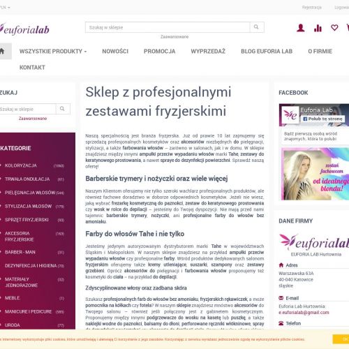 Nożyczki barberskie