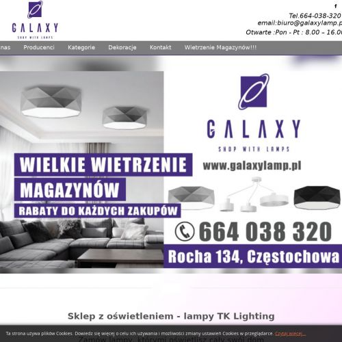 Częstochowa - nowoczesne lampy do salonu