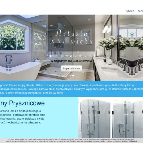 Balustrady szklane na schody