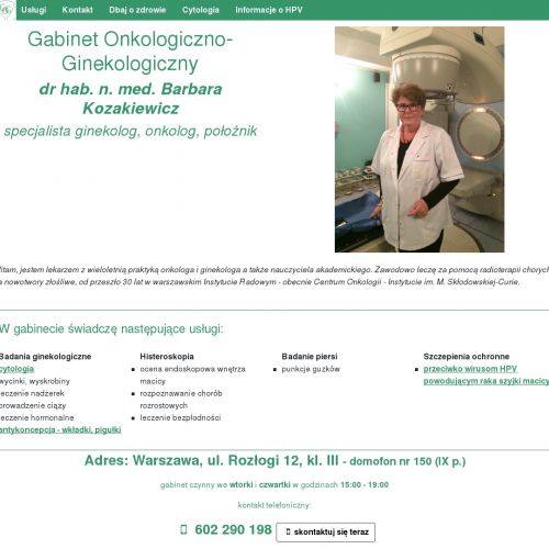 Ginekolog warszawa prywatnie