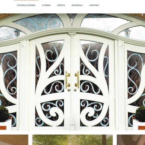 Ekskluzywne drzwi zewnętrzne