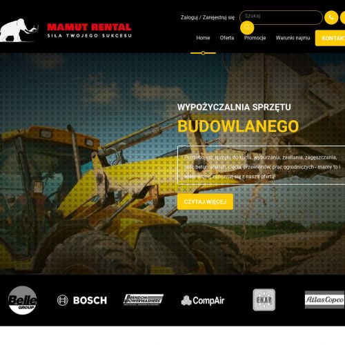 Katowice - minikoparka