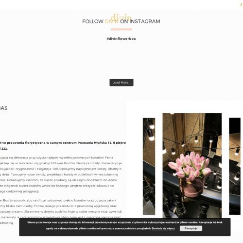 Poznań - kompozycja żywych kwiatów