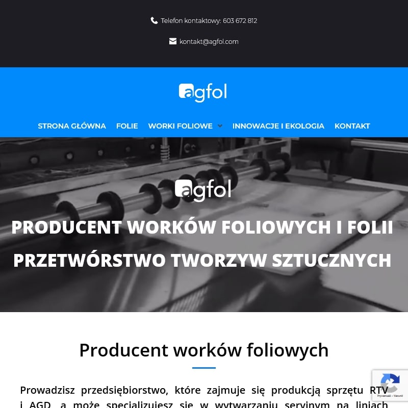 Producent worków ekologicznych