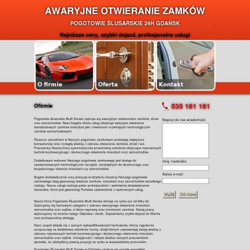 Sopot - awaryjne otwieranie drzwi