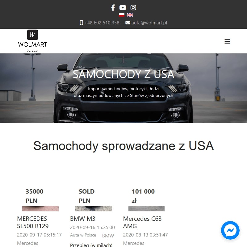 Sprowadzenie pojazdu z usa