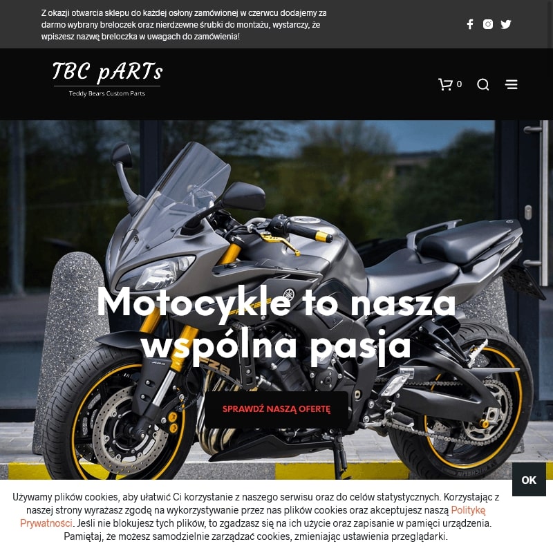 Brelok dla motocyklisty