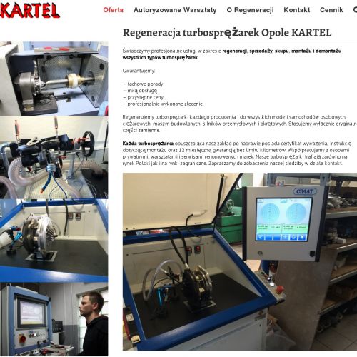 Regeneracja turbosprężarek opolskie w Opolu