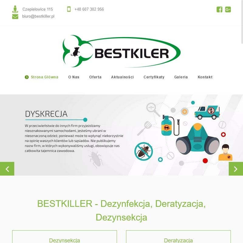 Deratyzacja opolskie - Tychy