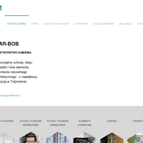 Schody marmurowe - Gdynia