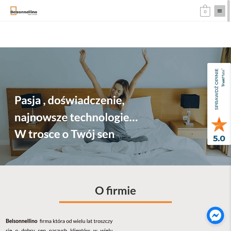 Topper do łóżka