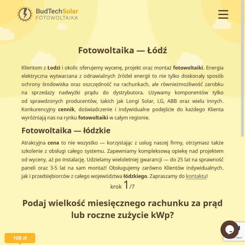 Optymalizatory fotowoltaiczne w Łodzi