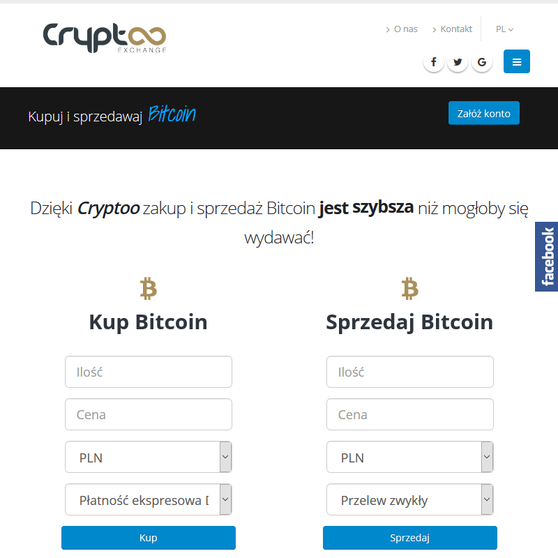 Prosty zakup bitcoin