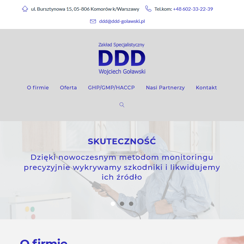 Zwalczanie prusaków w Sochaczewie