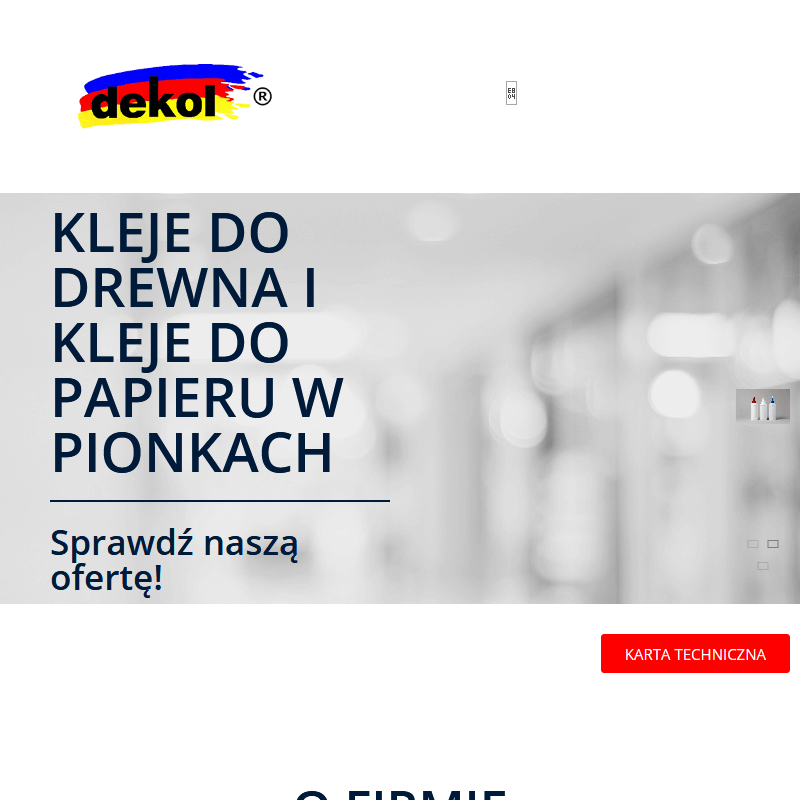 Klej do papieru w płynie