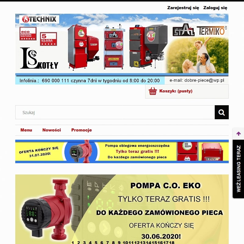 Najtańsze kotły na ekogroszek - Pleszew