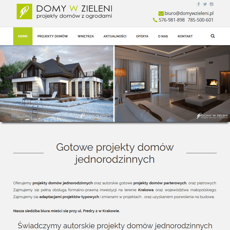 Poznań - projekty domów nowoczesnych