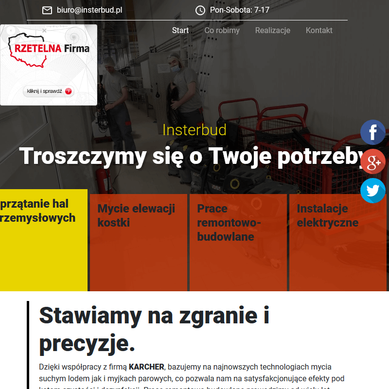 Sprzątanie hal przemysłowych myjnią parową