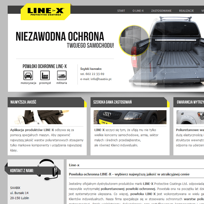 Powłoka ochronna linex w Lublinie