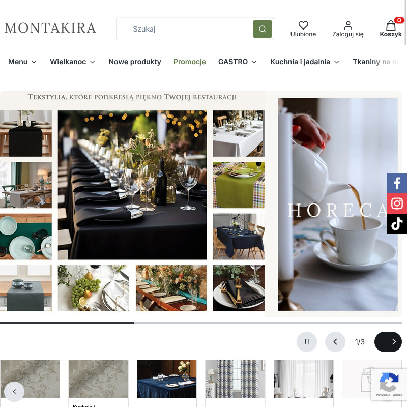 Obrusy restauracyjne - Kraków