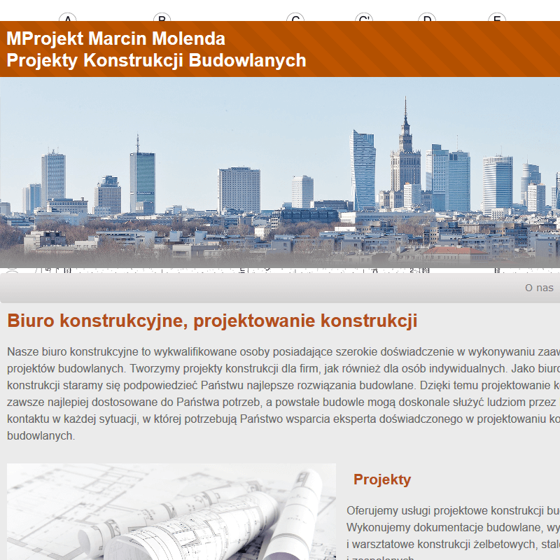 Projekty konstrukcji budowlanych mazowieckie w Warszawie