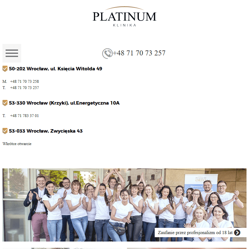 Klinika stomatologiczna w Wrocławiu