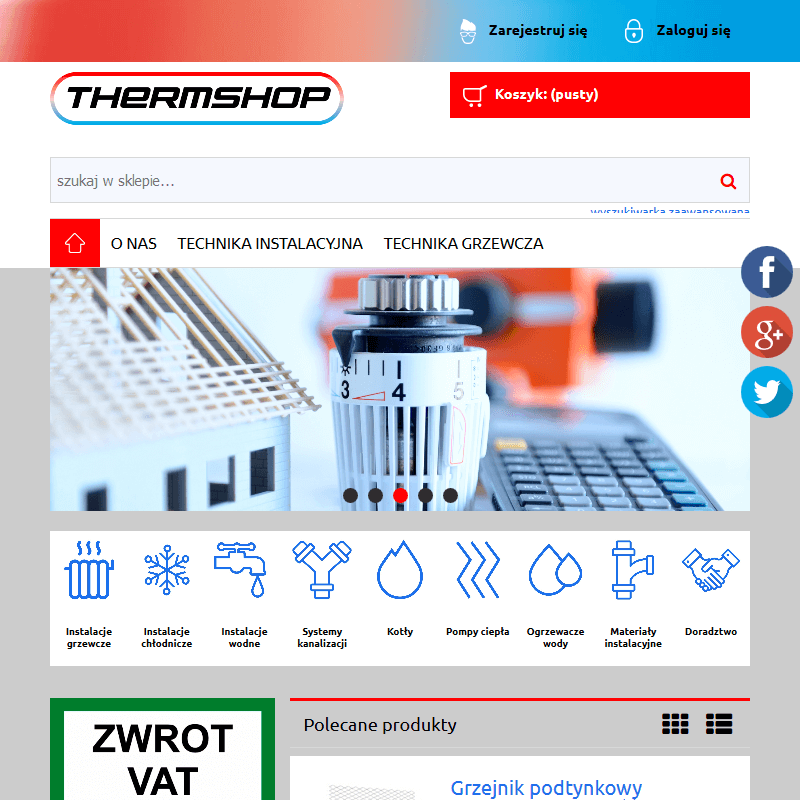 Zawory grzejnikowe - Białystok