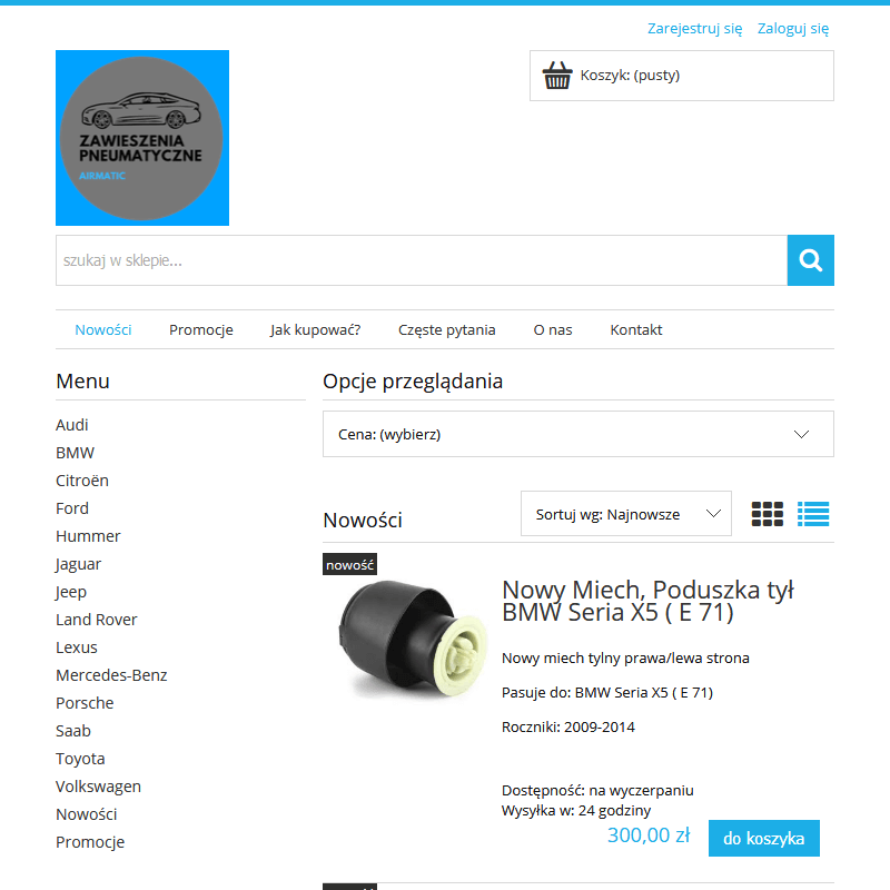 Miech tylni mercedes